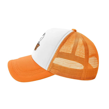 New Mesh Dad Hat Adjustable Washed Trick or Treat Ghost Baseball Cap