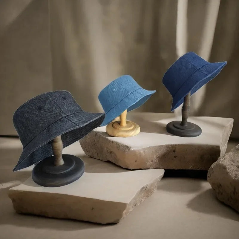 Big Head Plus Size Bucket Hats For Men Women Fisherman Cap