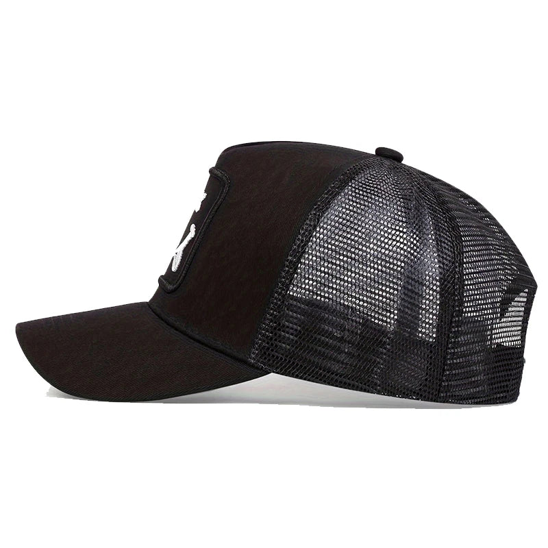 Unisex XX Tongue Sticking Embroidery Baseball Caps