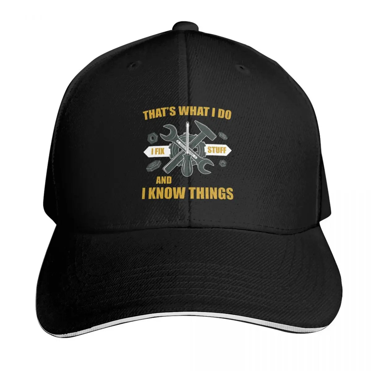 That's What I Do I Fix Stuff And I Know Things Cap Fashion Casual Baseball Caps