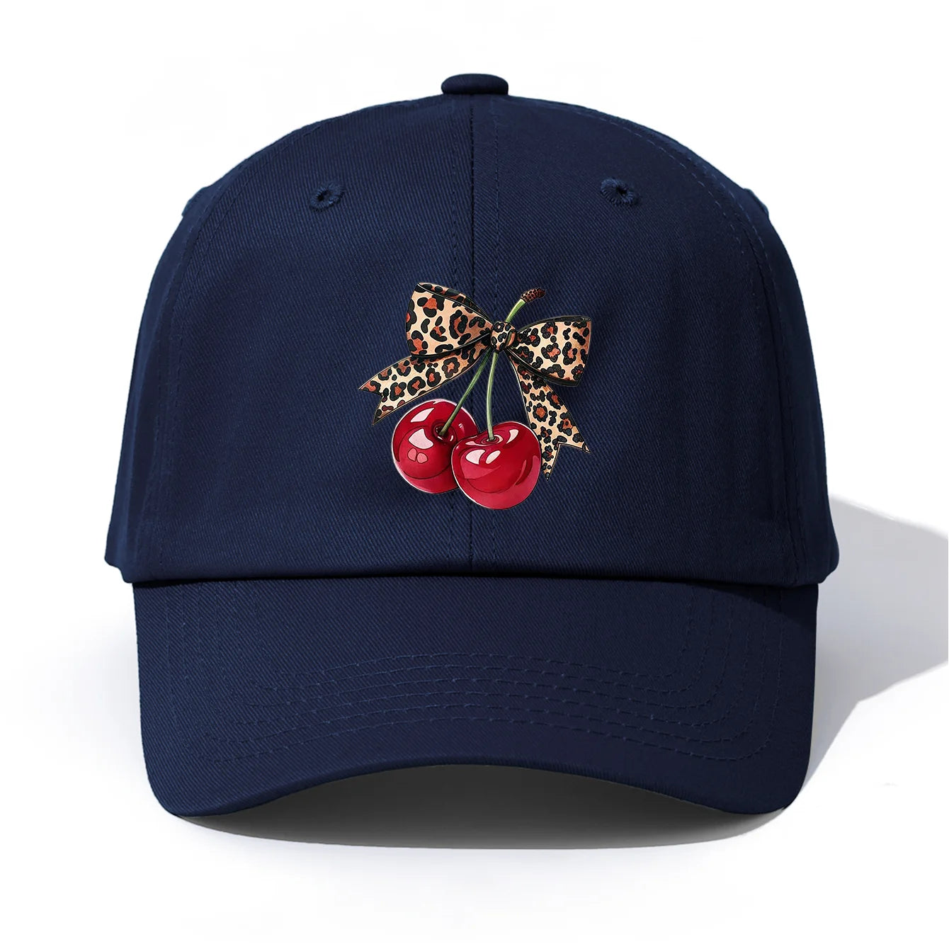 BOW CHERRY Print Baseball Cap