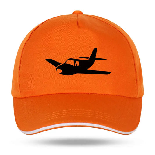 New Men Women Fashion Airplane Pilot Wings Funny Print Baseball Caps
