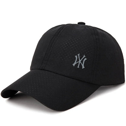 Quick Dry Mesh Baseball Cap Sun Hat Bone Breathable Hats