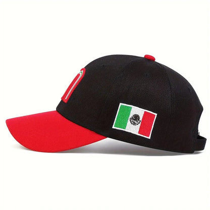 Baseball Hat Mexican Sports Hat Adjustable For Men And Women