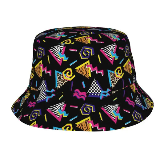 Retro Fashion 80s 90s Bucket Hat For Men Women