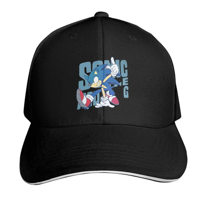 Sonic Shadow Cartoon The Hedgehog Cap Fashion Casual Baseball Caps