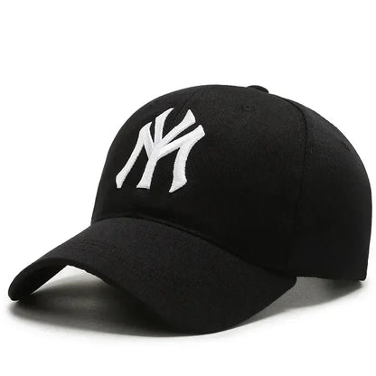 Trendy Embroidered Letter Baseball Cap Korean Fashion For Women Men