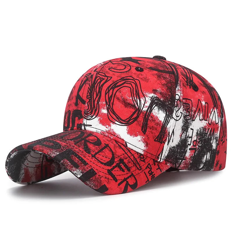 New Cool Fashion Graffiti Women Men Caps Hat Female Male Sport Visors Baseball Cap For Women Men