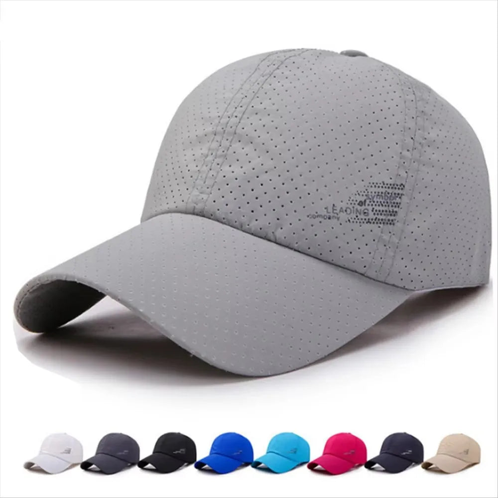 Quick Dry Adjustable Unisex Baseball Caps