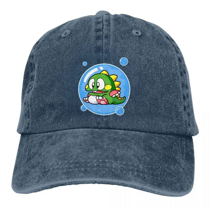 New Vintage Classic Game Bubble Bobble Baseball Cap
