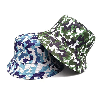 New Fashion Camouflage Bucket Hats Mountaineering Fisherman Hat