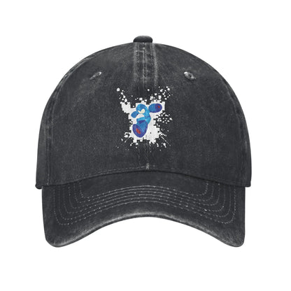 Megaman Pixel Jump Men Women Baseball Caps