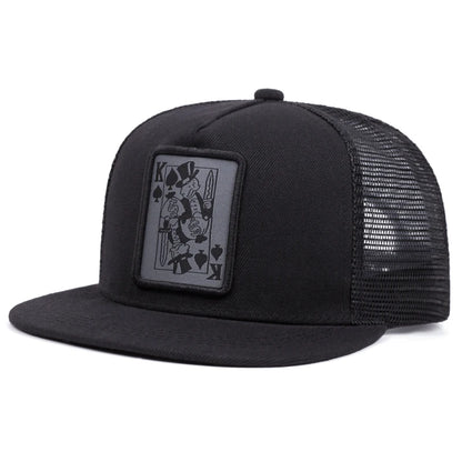 New Baseball Hip Hop Caps For Men Women Snapback Playing Card