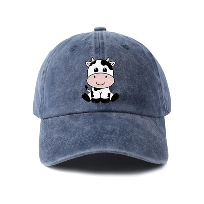 Cute Animal And Love Art Graphic Vintage Washed Baseball Cap