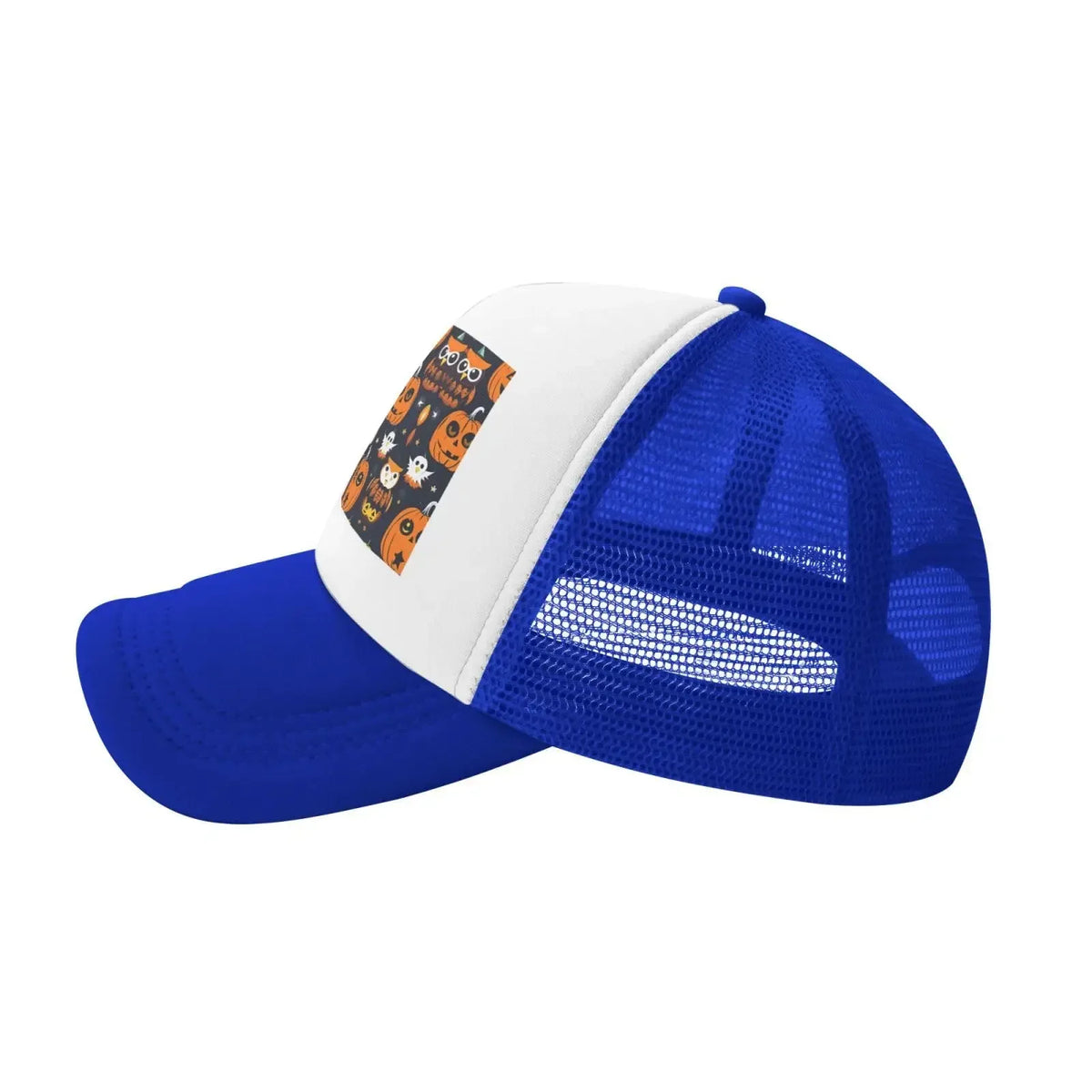 New Halloween Owl Ghost Pumpkin Mesh Baseball Cap