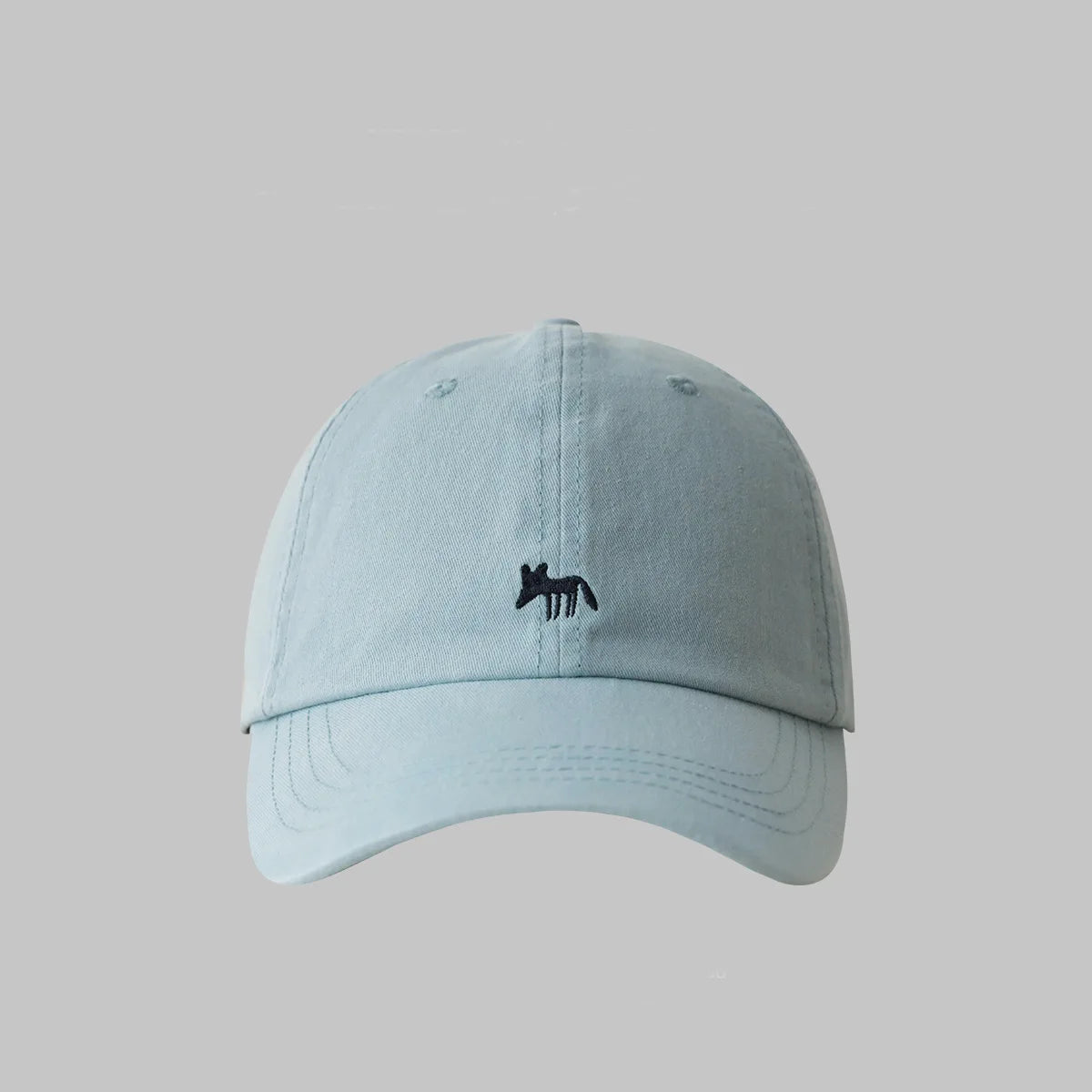 New Cute Little Fox Embroidered Baseball Cap