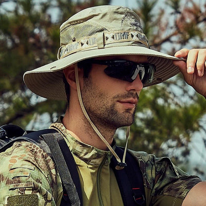 Outdoor Sport Man Fisherman Hat, Suitable For Outdoor Travel, Outdoor Fishing