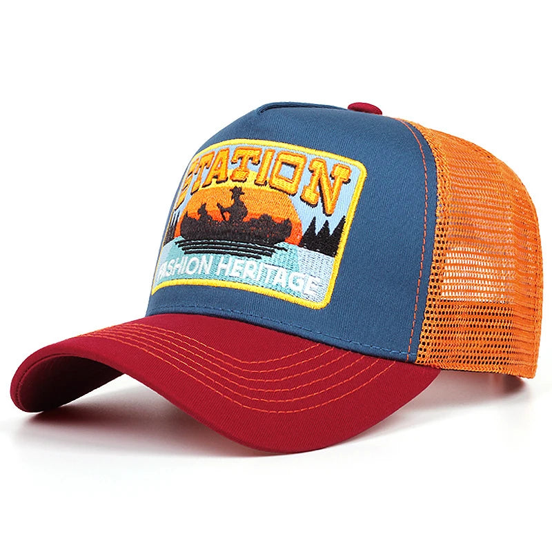 STATION Small Boat Personalized Baseball Hat