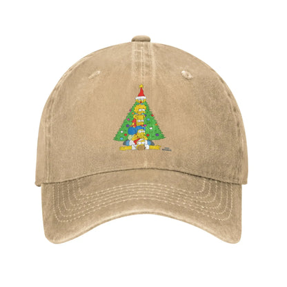 The S-simpson Tree Stack Washed Baseball Cap