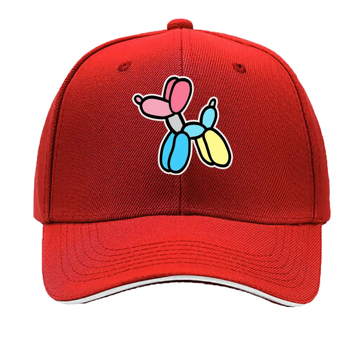 Balloon Dog Pop Art Print Sandwich Baseball Cap
