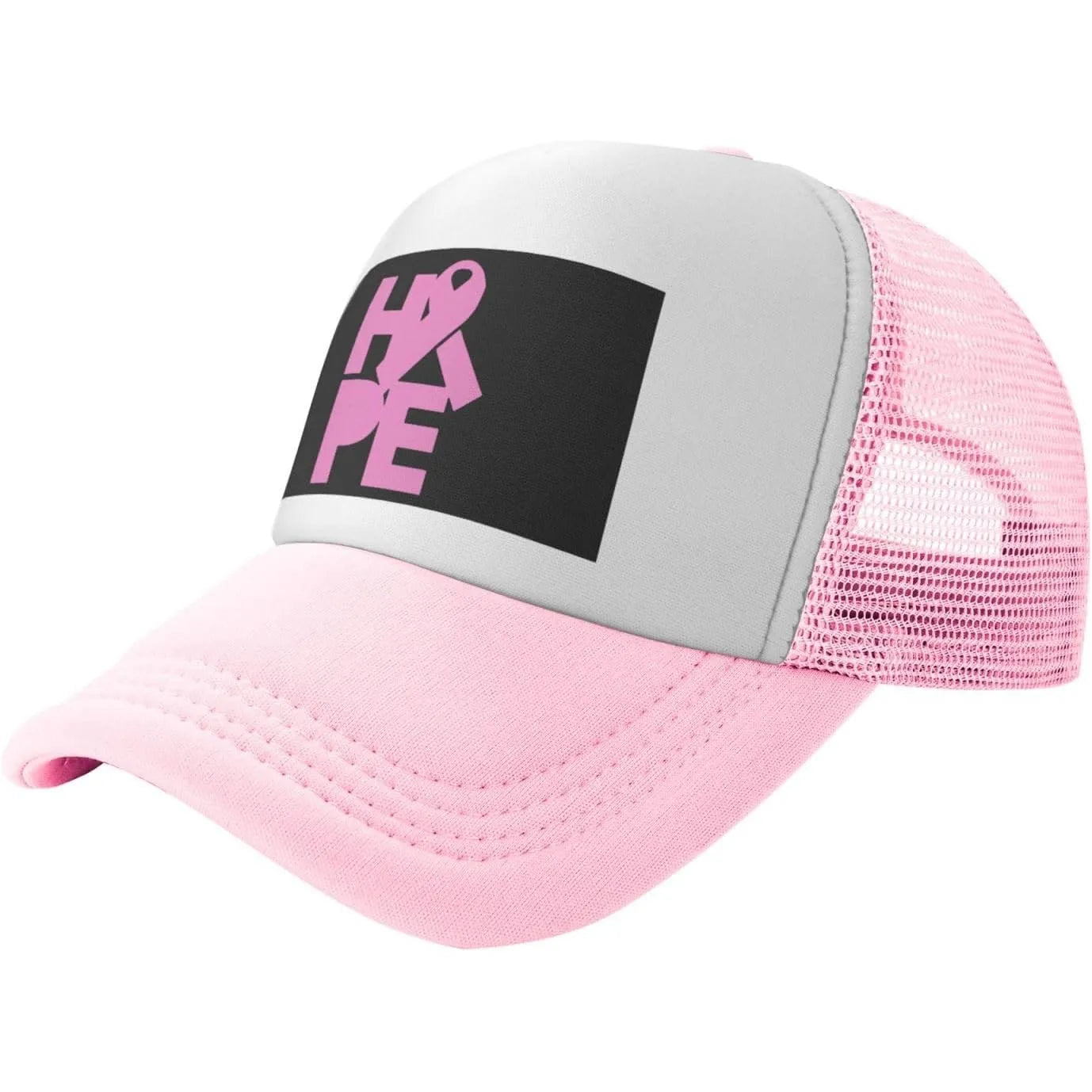 Pink Hope Breast Cancer Awareness Baseball Hat