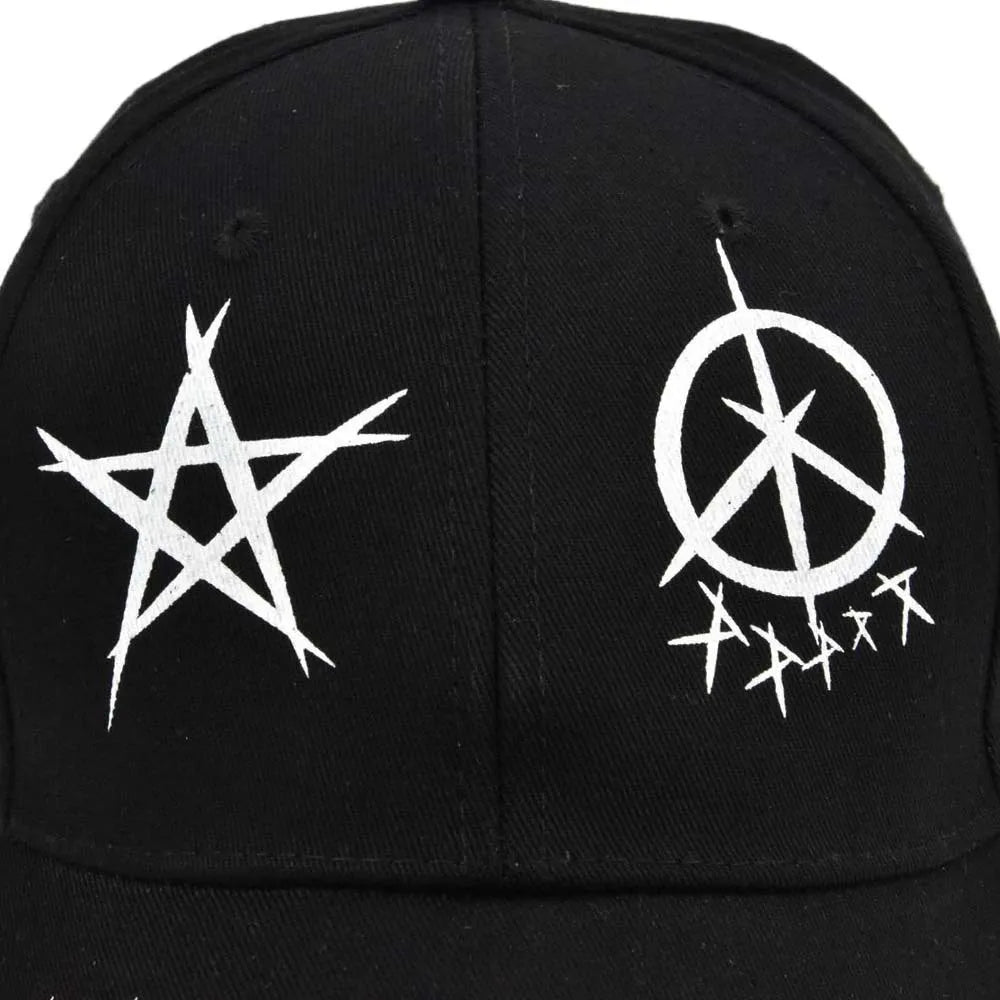 Letter Baseball Cap Graffiti Sun Hip Hop Cap