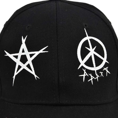 Letter Baseball Cap Graffiti Sun Hip Hop Cap