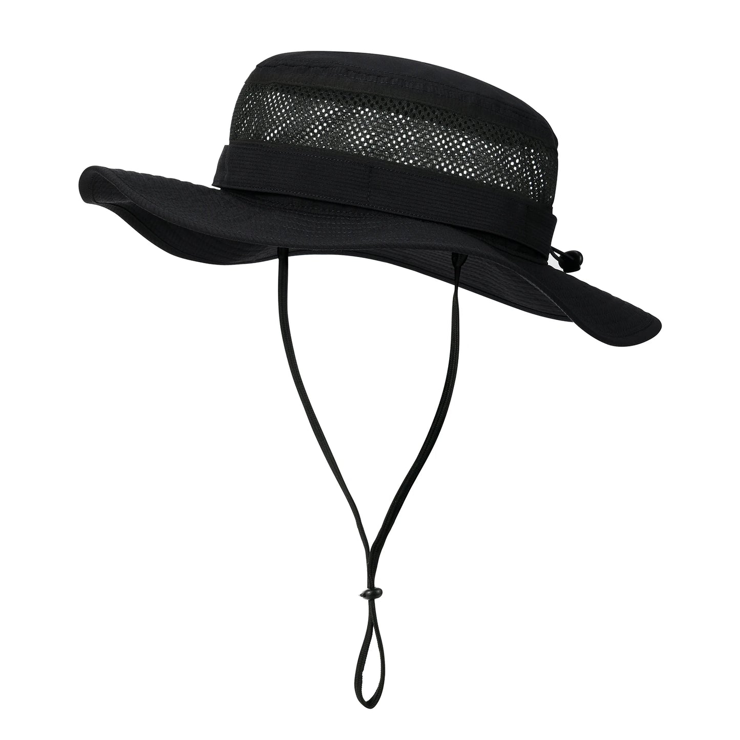 Jangoul Men Outdoor Mesh Bucket Hat