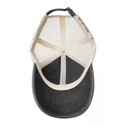 Fish Fashion Unisex Cartoon Snake River Mountain Trout Baseball Cap