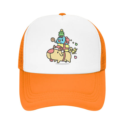 Men Women Bugcat Capoo Bug Cat Trucker Caps Mesh Baseball Cap