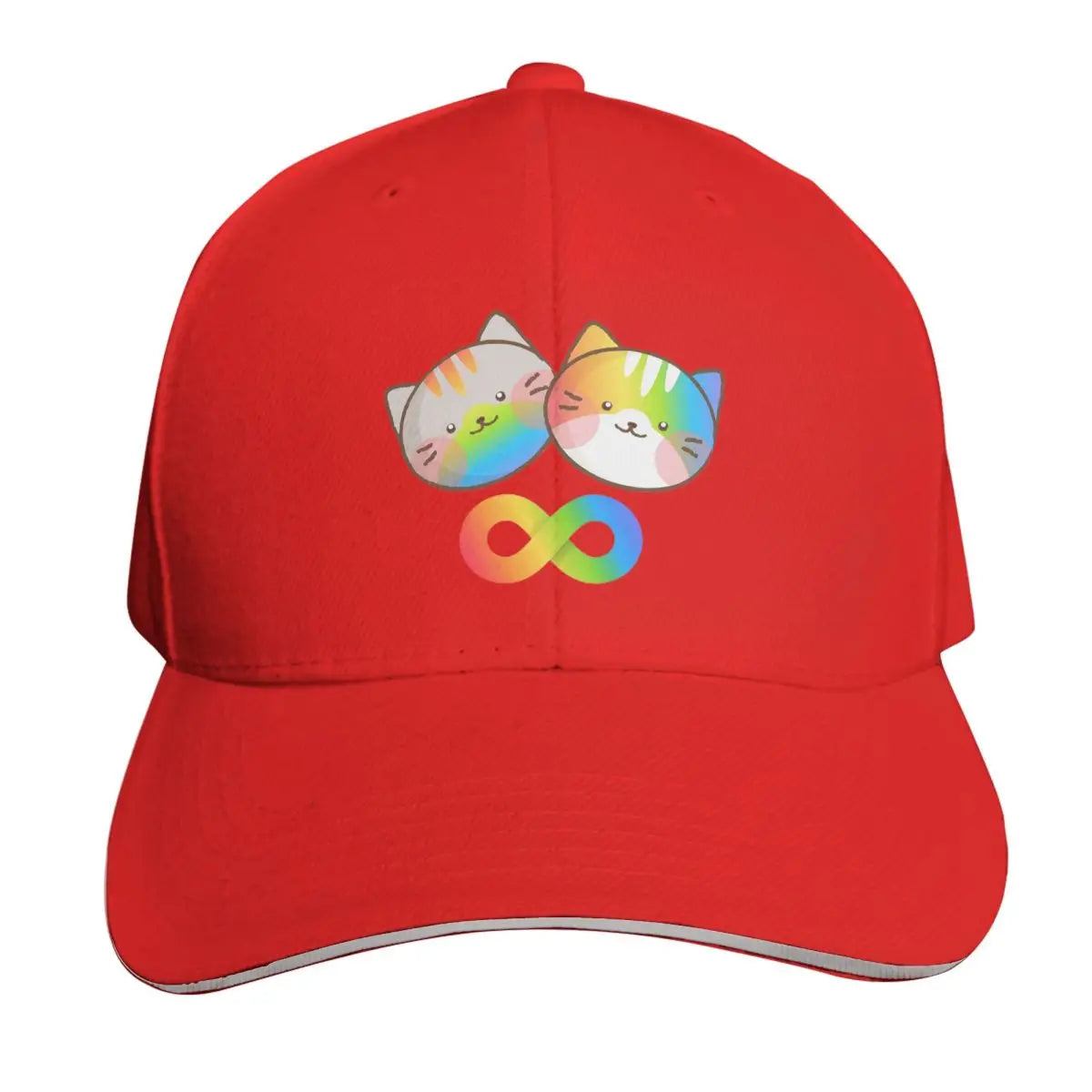 Autistic Cat Animal Cap Fashion Casual Baseball Caps