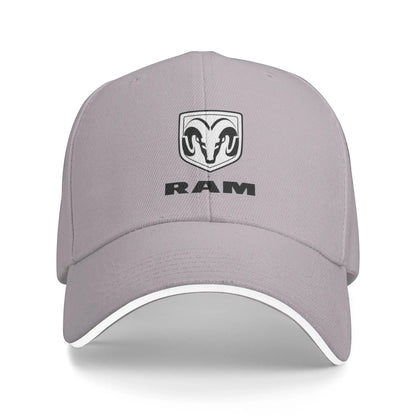 RAM Black Logo Casual Baseball Cap