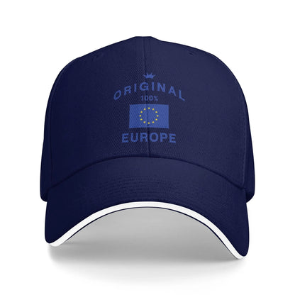 EU Europe European Union European Flag Casual Baseball Cap