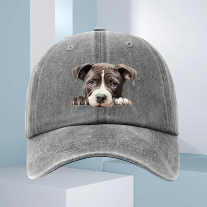 Cute Dog Printed Baseball Cap