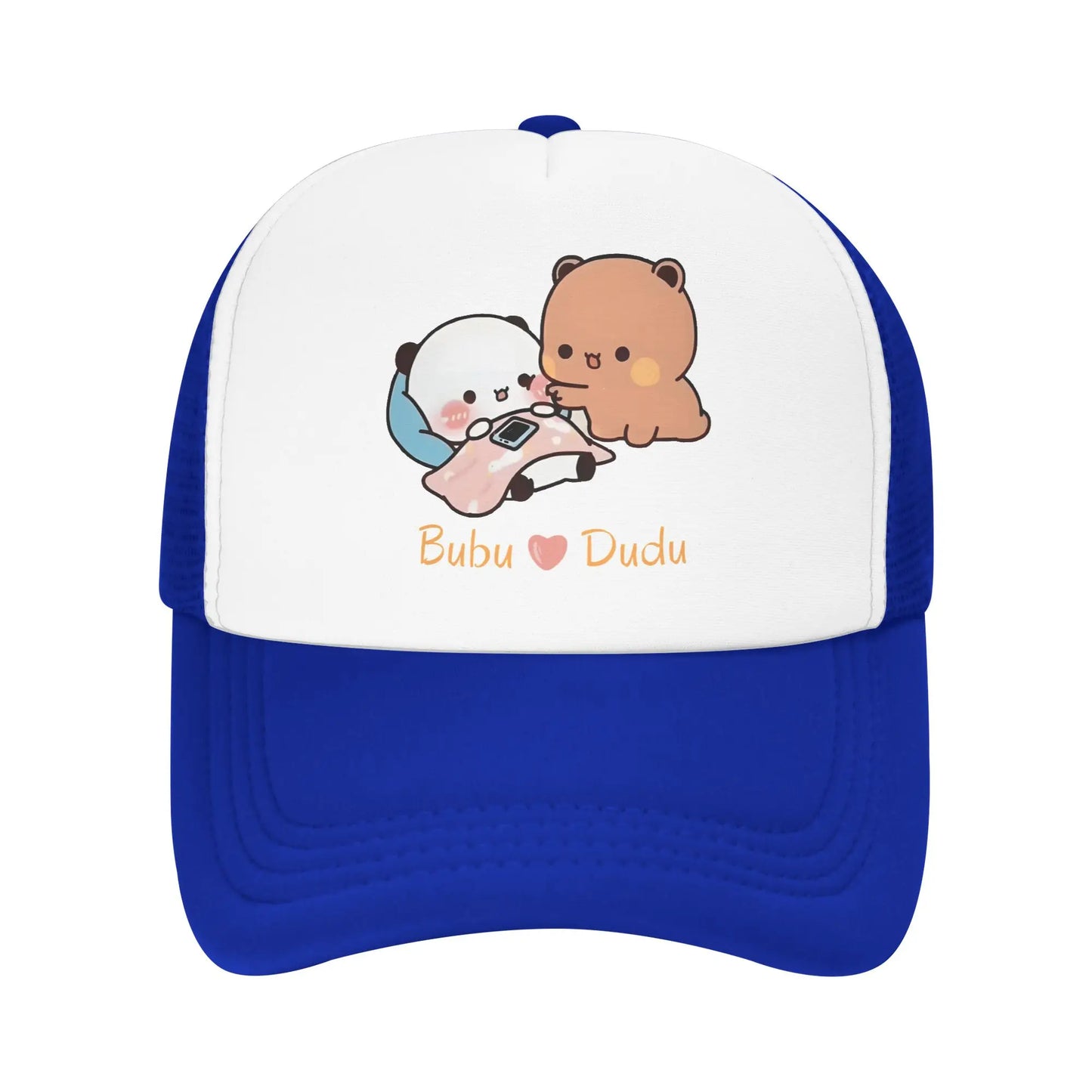 Bubu Dudu Cozy Time Warmth And Love Mesh Baseball Cap Men Women
