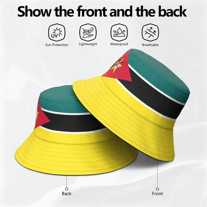 Mozambique Fisherman Hats Custom Name Team Logo Bucket Cap