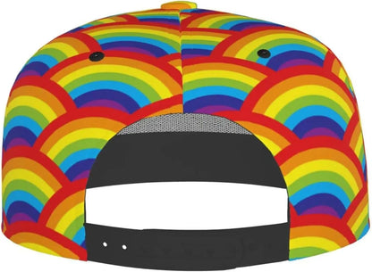 Rainbow LGBT Snapback Hats For Women Men