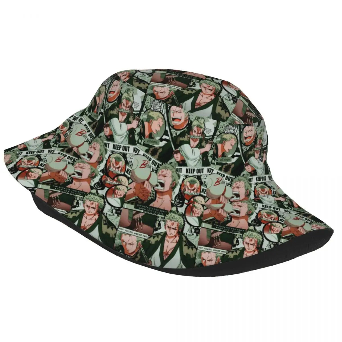 Zoro Roronoa Anime Bucket Hats