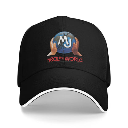 Heal The World MJ Signature Michaels Jacksons Cap Baseball Cap