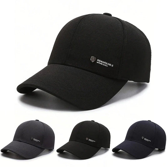 Unisex REMARKABLE Letter Label Baseball Caps
