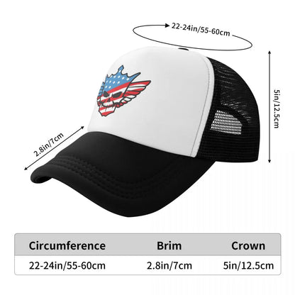 Cody Rhodes Mesh Baseball Cap Unisex Hip-Hop Sun Hat Hat Adjustable Snapback Caps Sun Caps Winter Trucker Caps