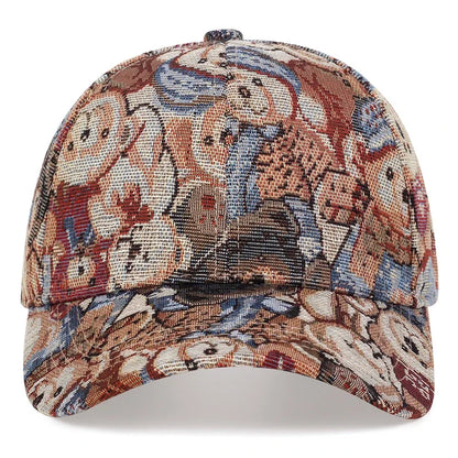 Unisex Cartoon Bear Full Print Baseball Caps