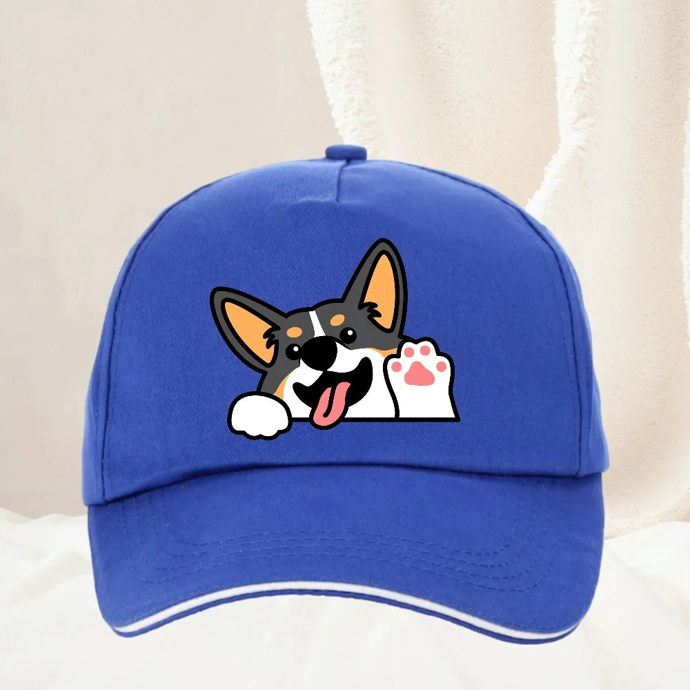 Cute Corgi Baseball Cap