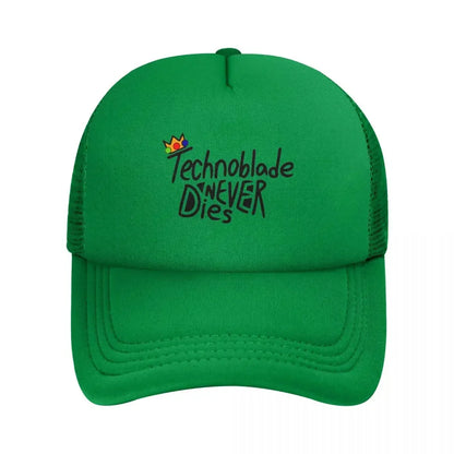 Technoblade Never Dies Mesh Baseball Caps