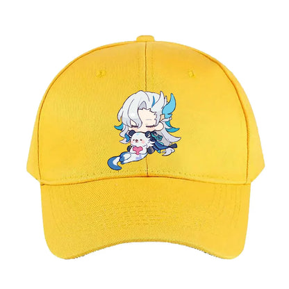 Neuvillette Chibi Otter Baseball Cap