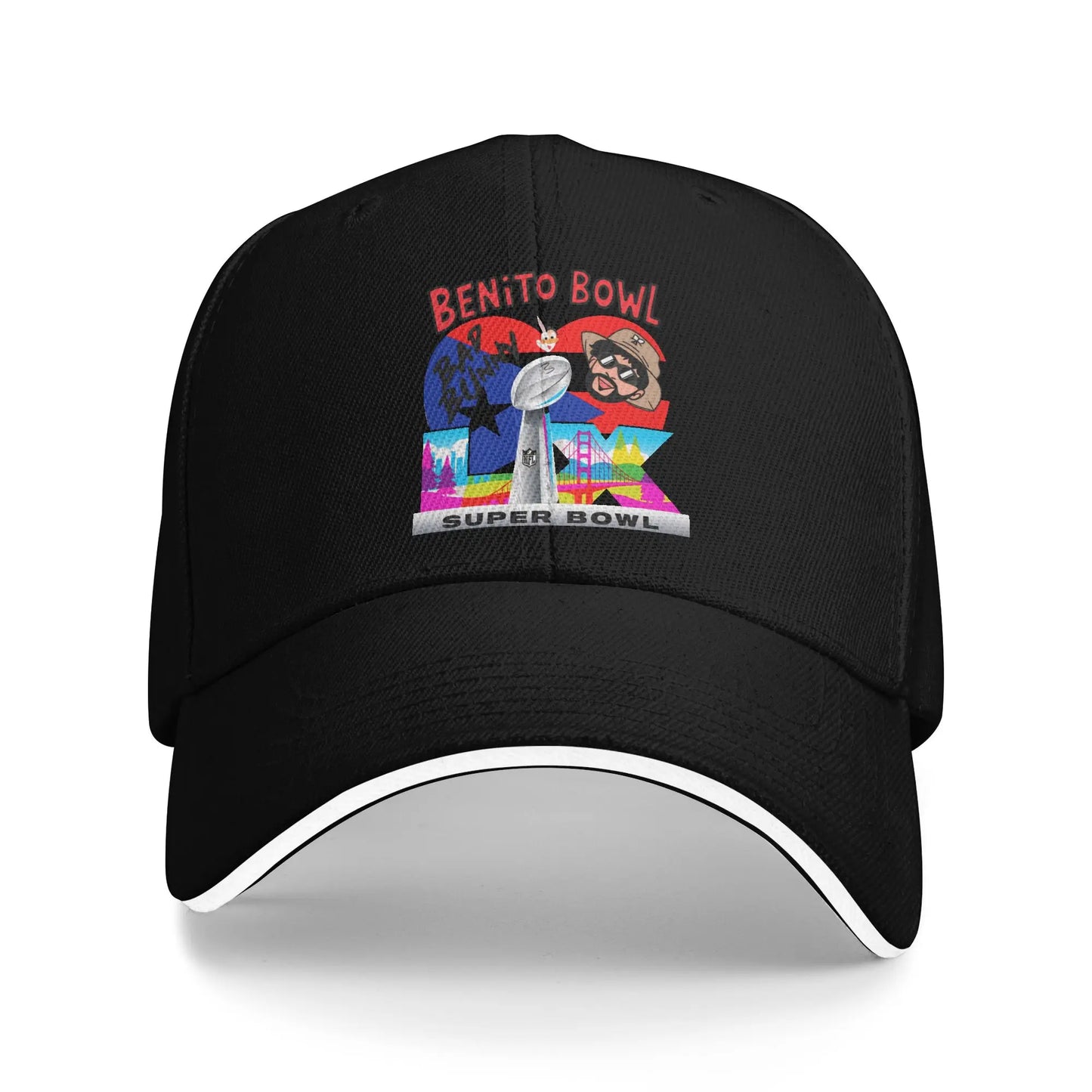Voy A Mimir Bad Bunny Dtmf Sun Baseball Cap