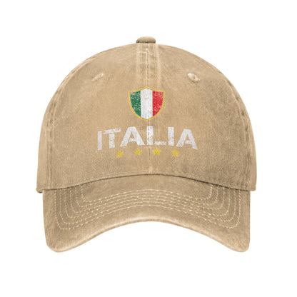 Italia Italy Italian Flag Casual Baseball Cap