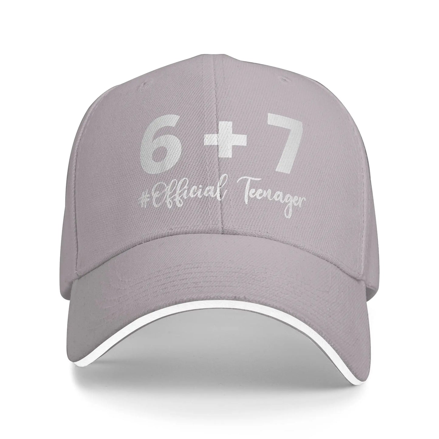 Summer Funny 13th Birthday Teenager 13 Year Old Baseball Cap
