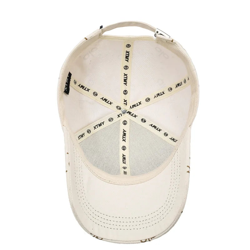 Hats Spring/Summer Ins Trendy Embroidered Baseball Hats