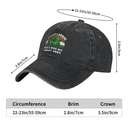St Patricks Day Sassy Lassie Baseball Cap
